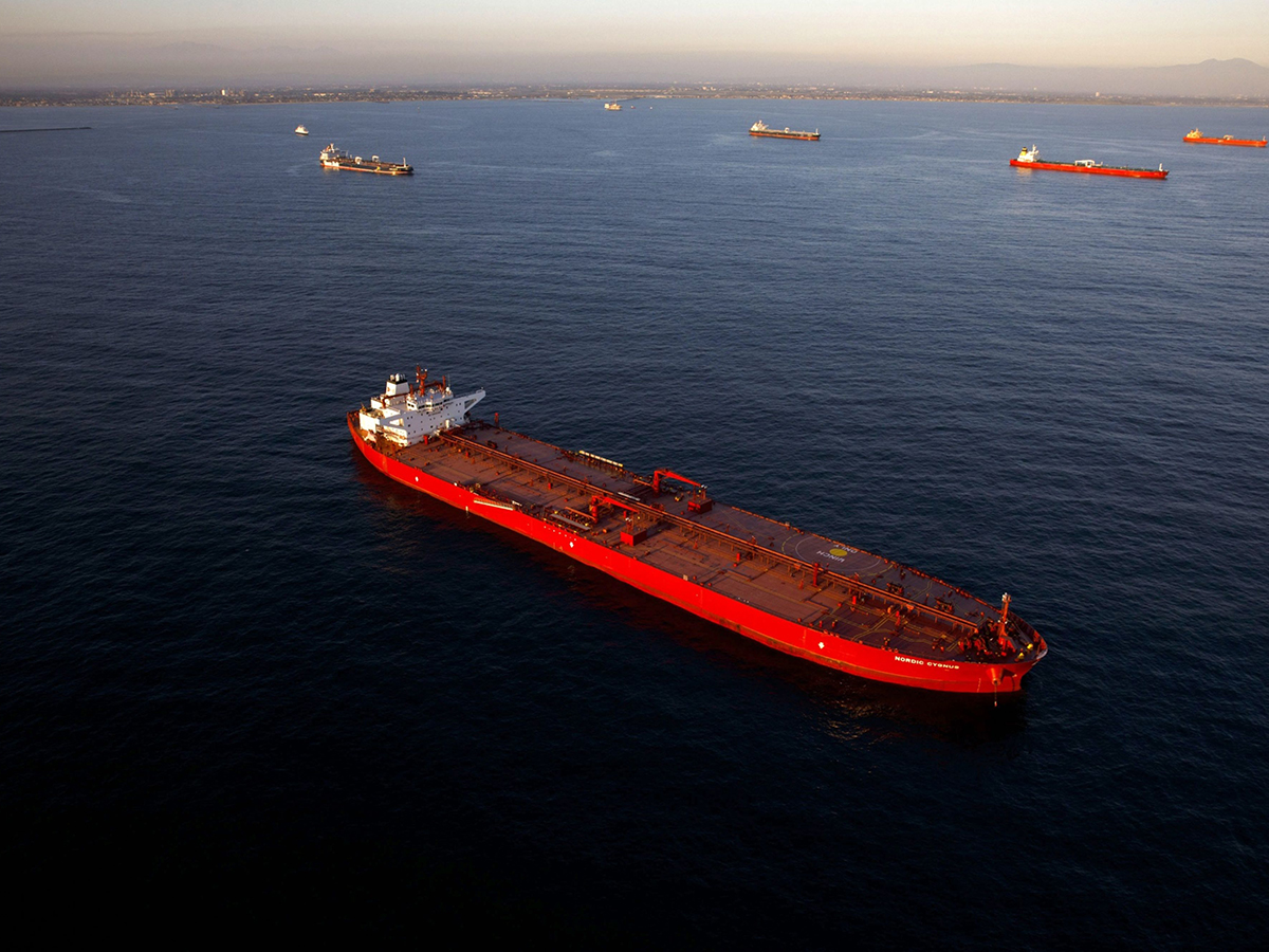 Oil Glut Creates Huge Pile-Up Of Tankers Off West Coast Shores