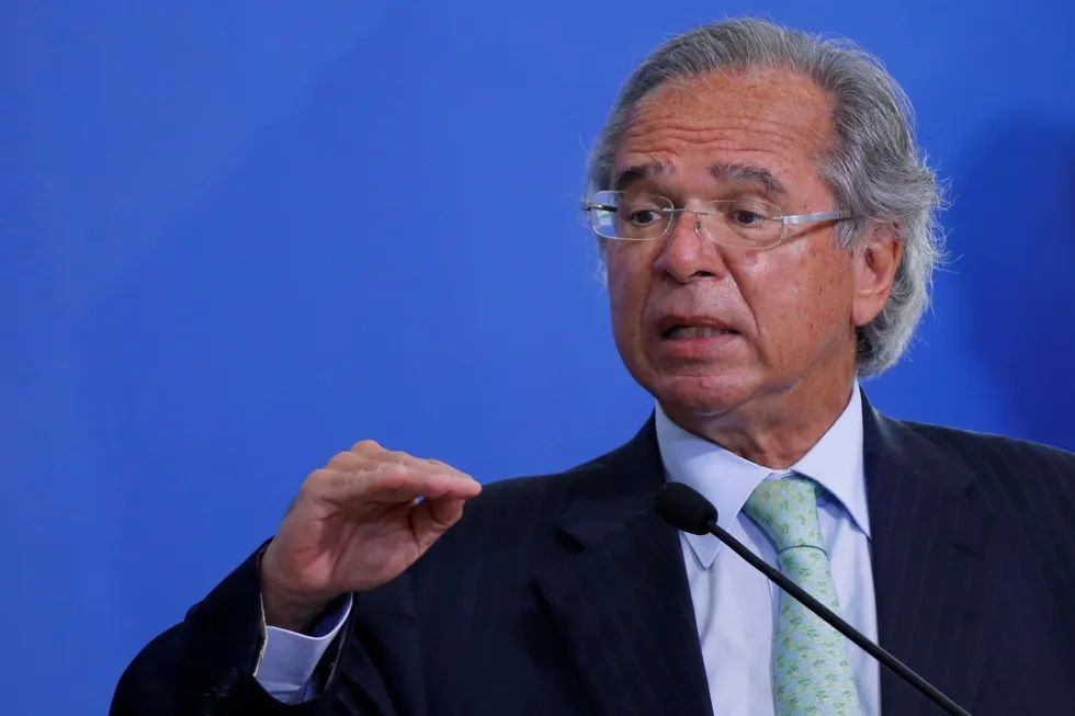 Brazilian Economy Minister Paulo Guedes.