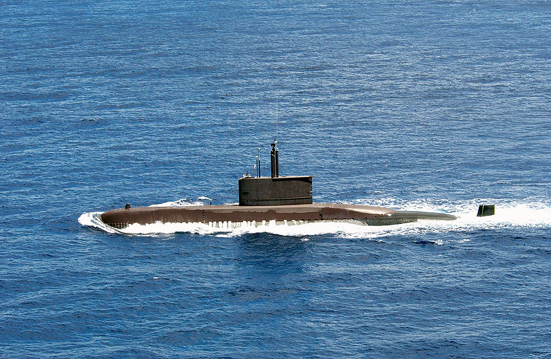 German manufactured submarine type 209. (Photo internet reproduction)