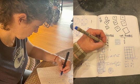 "Everyone is a math person," is Calcagni's message and mission.