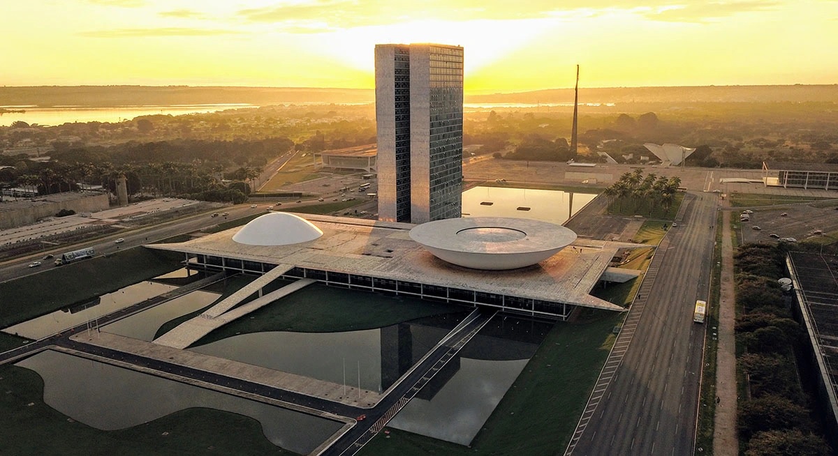 The Brazilian National Congress in Brasilia.