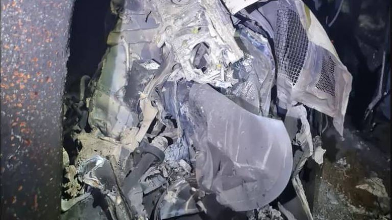 Helicopter crash with 2 dead in the north of São Paulo. (Photo internet reproduction)