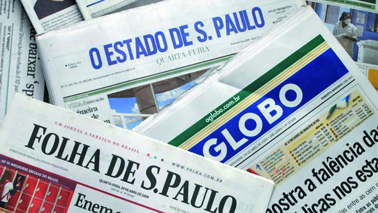 Brazilian newspapers in the 1st semester: print drops 7.7%, digital has a shy increase