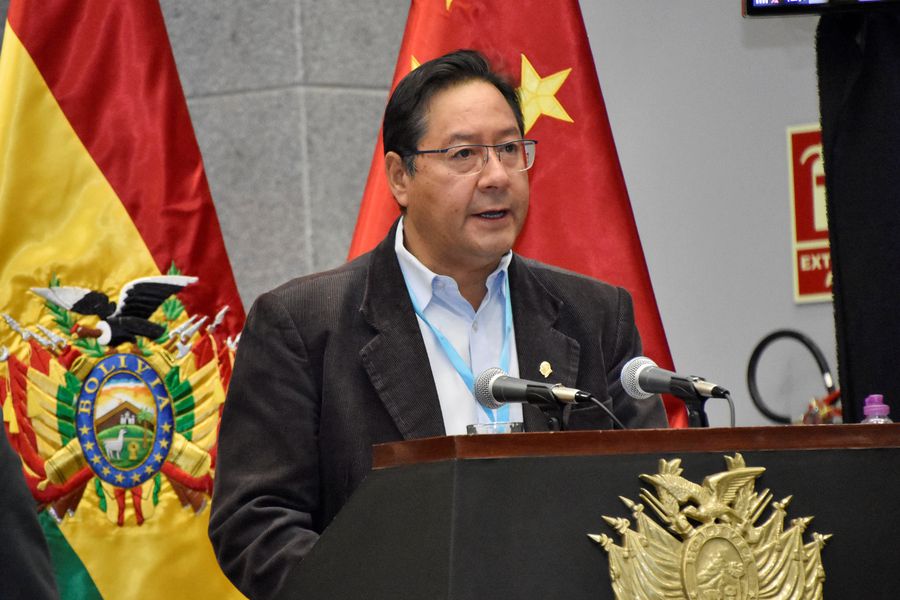 Bolivian President Luis Arce.