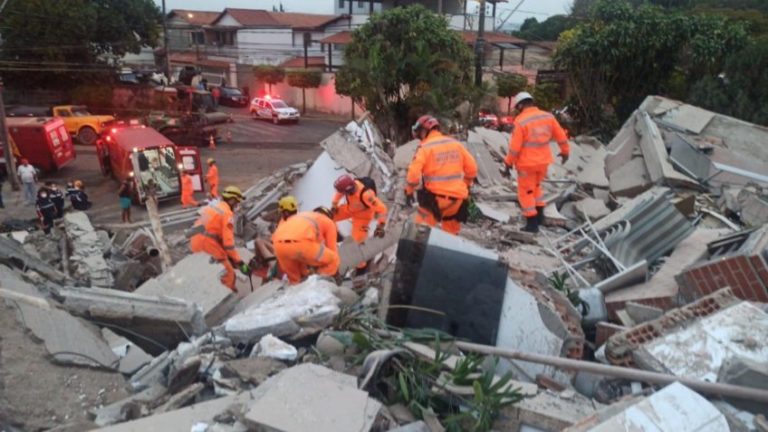 Collapse of a 5-story building in Brazil’s Belo Horizonte