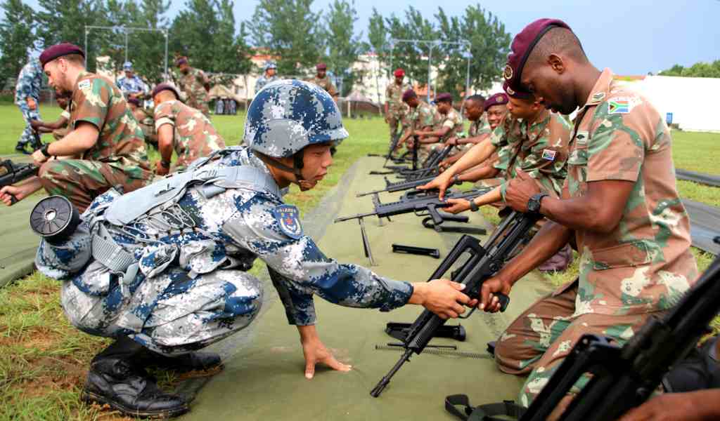 The new Chinese military strategy in Africa. (Photo internet reproduction)