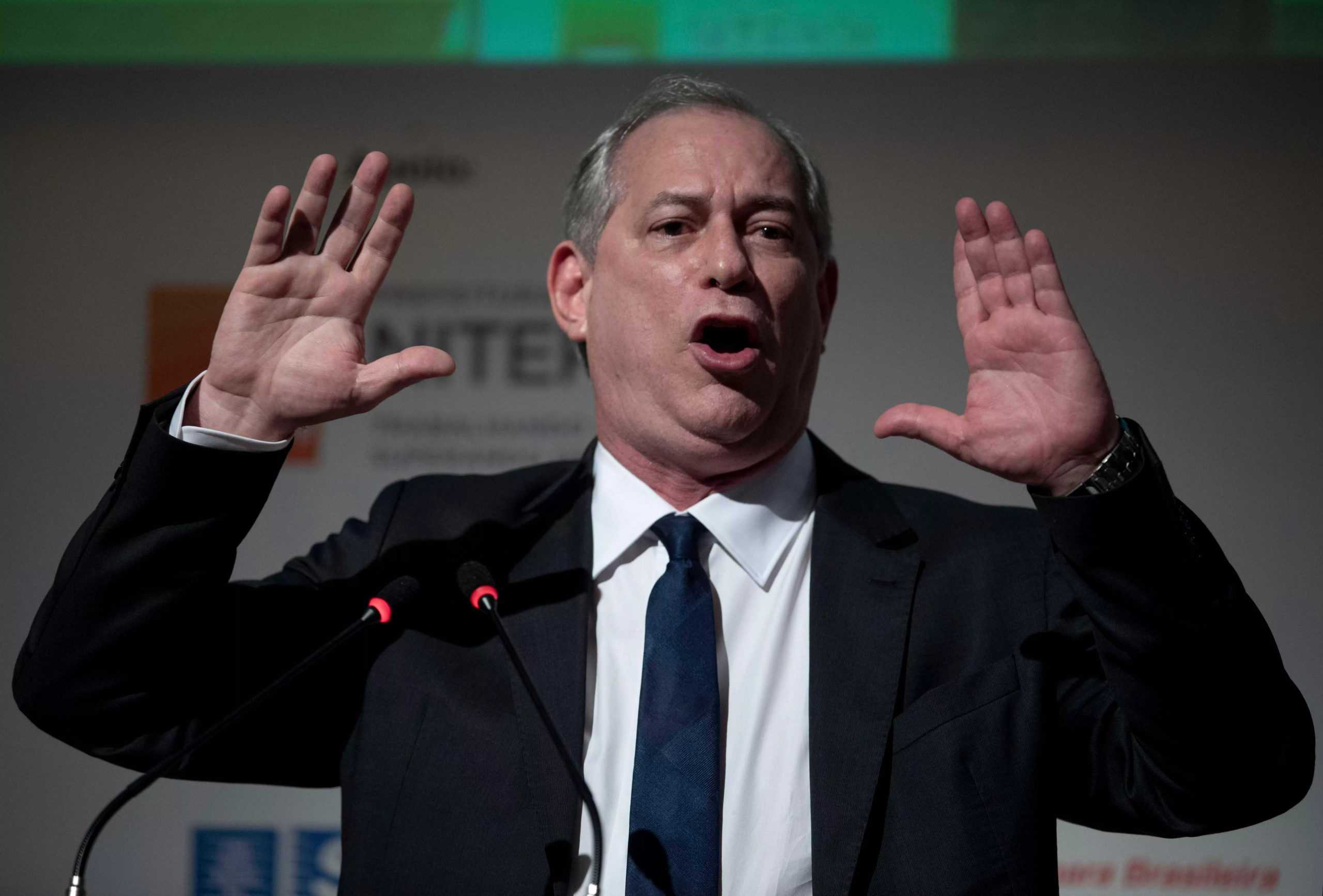Presidential candidate Ciro Gomes claims "Brazil is on the verge of the biggest electoral fraud". (Photo internet reproduction)