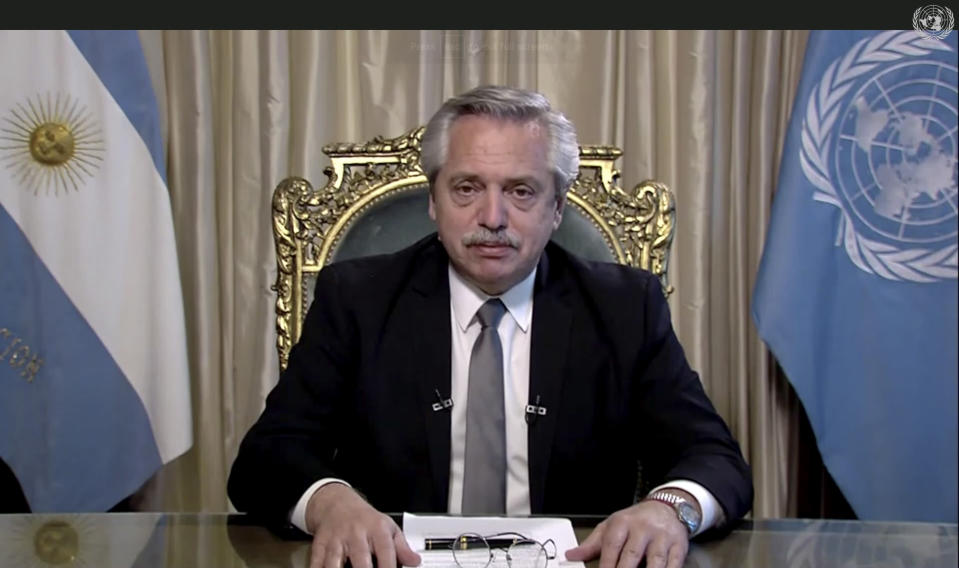 Alberto Fernández. (Photo internet reproduction)