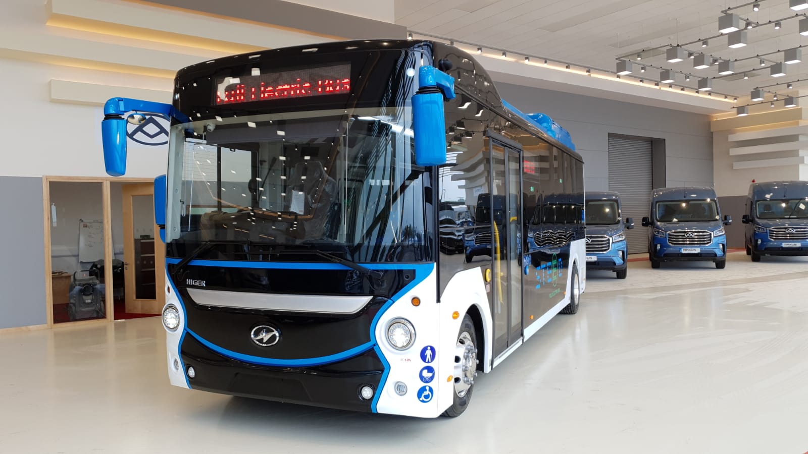 Higer electro bus. (Photo internet reproduction)
