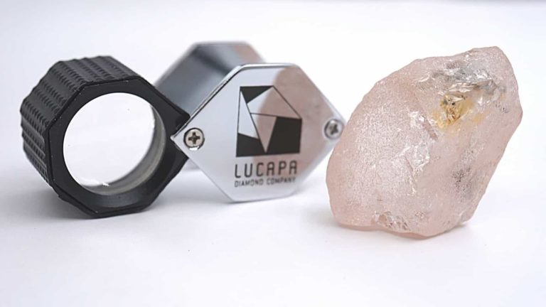 Lucapa announces the discovery of a 160 carat diamond in Angola
