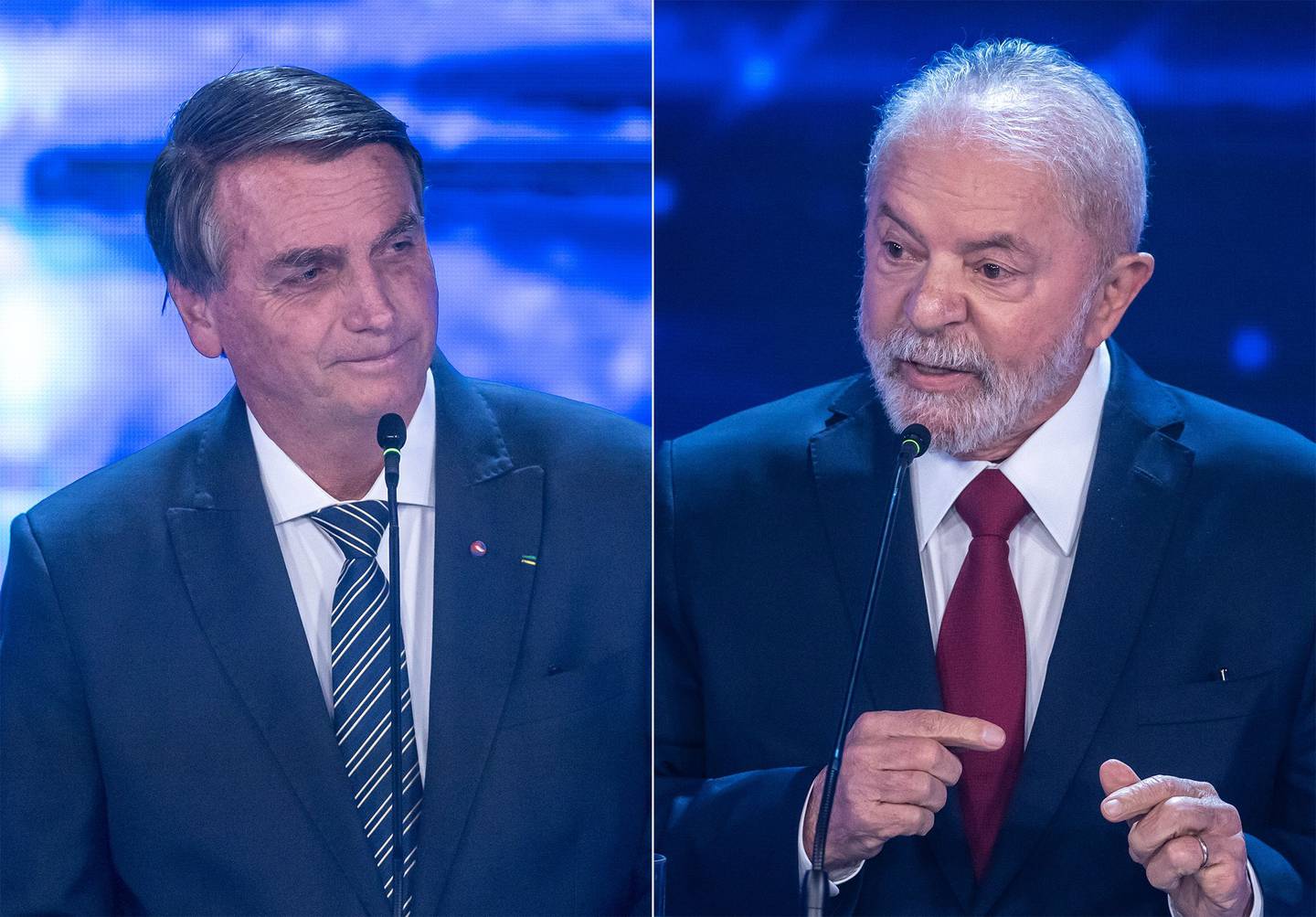 Jair Bolsonaro and Luiz Lula da Silva have different takes on what to do with Brazil's cash-cow Petrobras. (Photo internet reproduction)