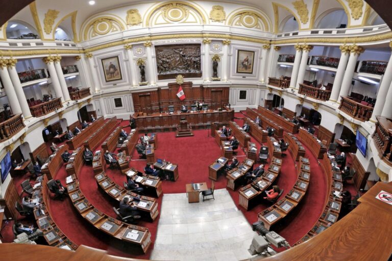 Peruvian congress. (Photo internet reproduction)