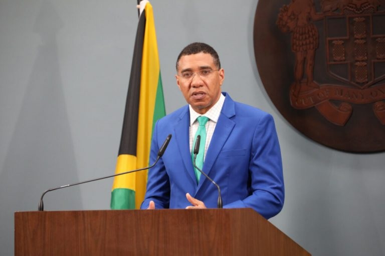 Jamaican PM calls for climate action to save small island developing states