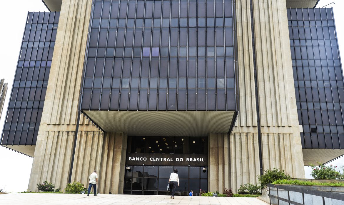 Headquarters building of the Central Bank of Brazil in Brasilia.