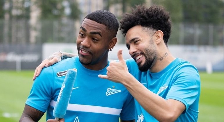 Malcom and Claudinho. (Photo internet reproduction)