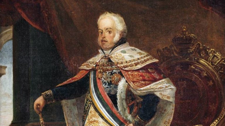 Why did the Portuguese royal family flee to Brazil?