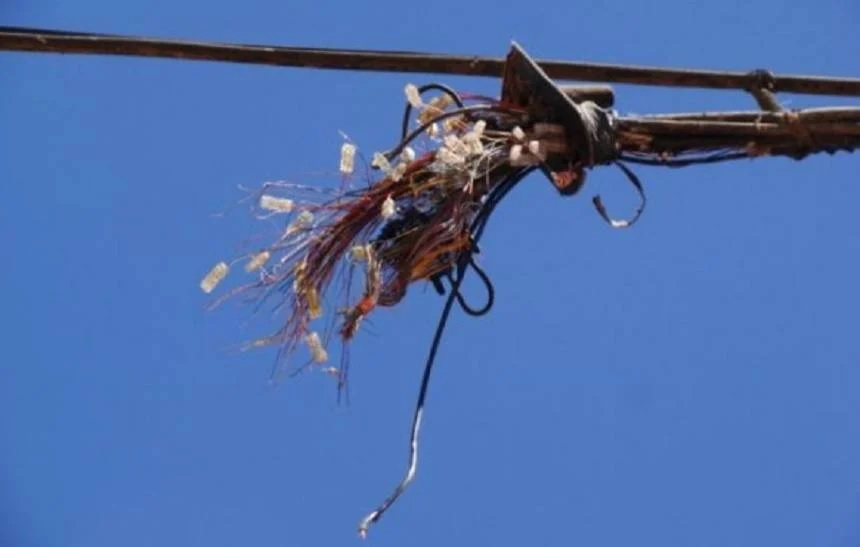 At the end of the year's first half, 2,340 kilometers of telecommunications cables were vandalized in Brazil.