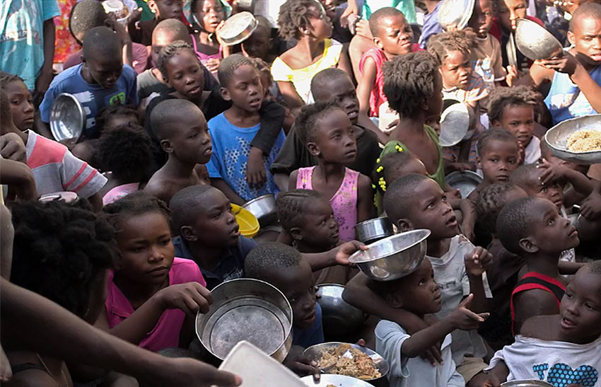 More than 4.9 million people - including 2.2 million children - need aid, with many suffering from hunger and malnutrition.