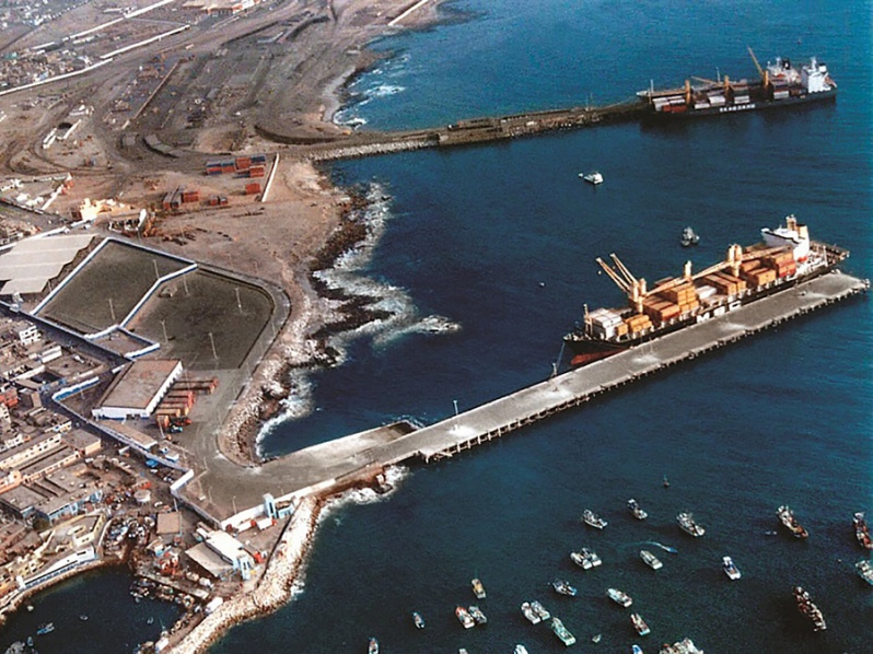 Port of Ilo, Peru. (Photo internet reproduction)