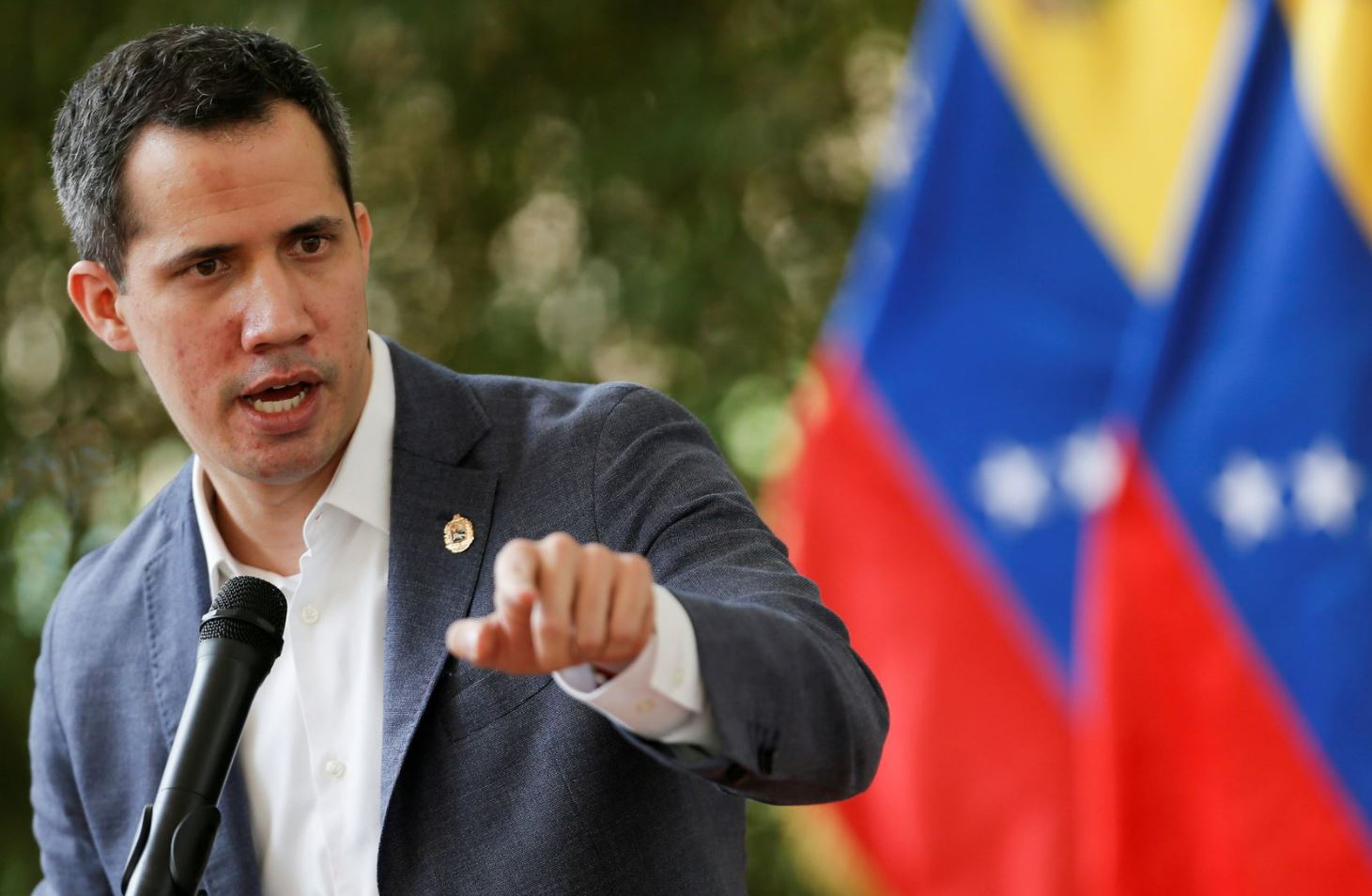 Venezuelan opposition figure Juan Guaidó