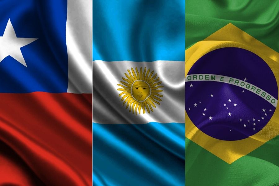 Argentina, Brazil, Chile: the best performing Latin American