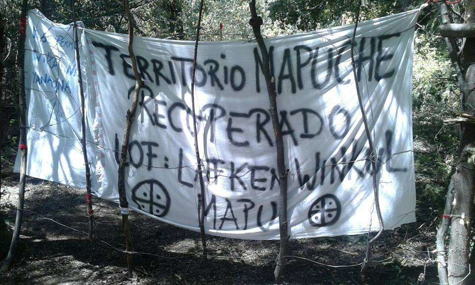 Here begins Lafken Winkul Mapu Territory. (Photo internet reproduction)