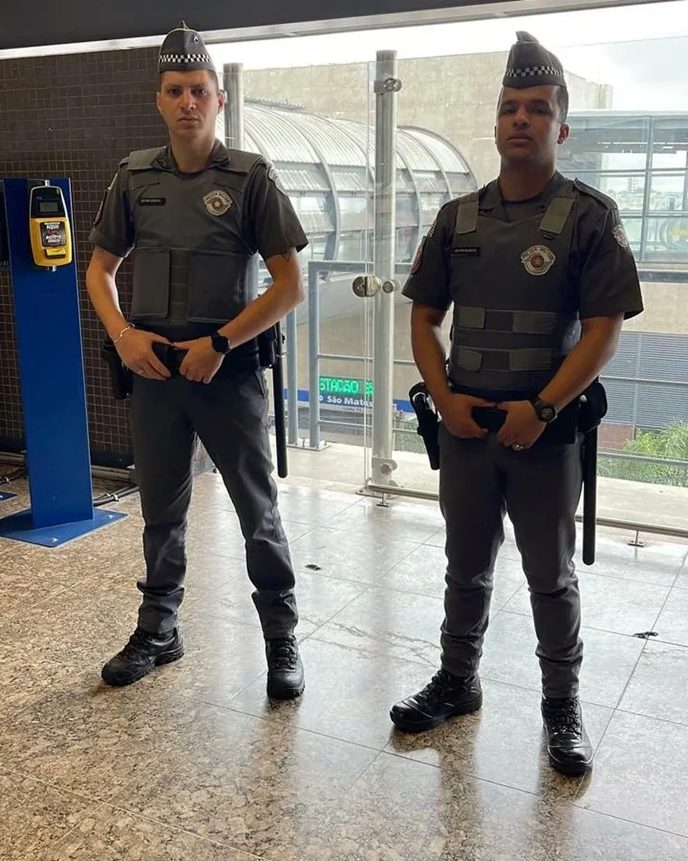Military Police officers will reinforce security of subway stations in the city of São Paulo. (Photo internet reproduction)