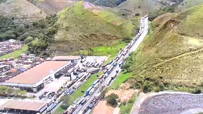 17 Brazilian states had roads blocked against Lula da Silva's election. (Photo internet reproduction)