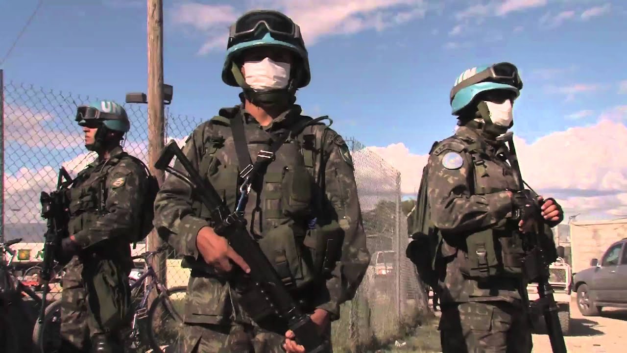 U.N. occuption Haiti. (Photo internet reproduction)