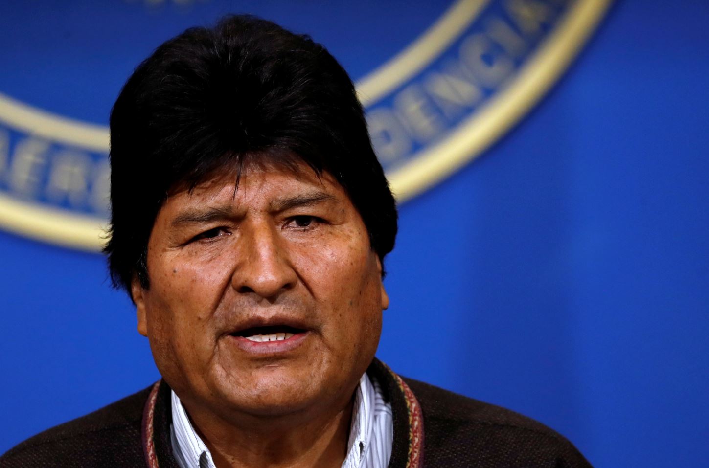 Former Bolivian President Evo Morales.