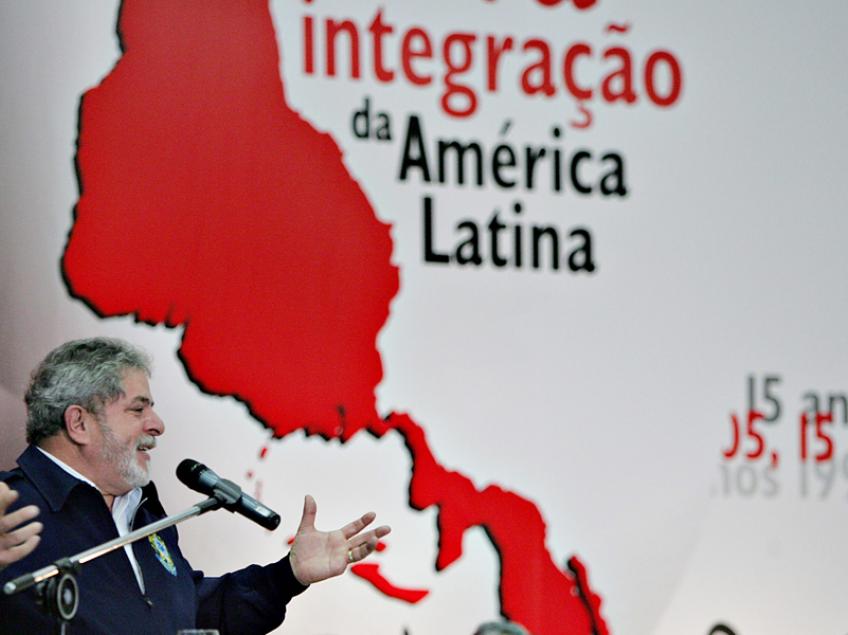 Lula da Silva at the São Paulo Forum.