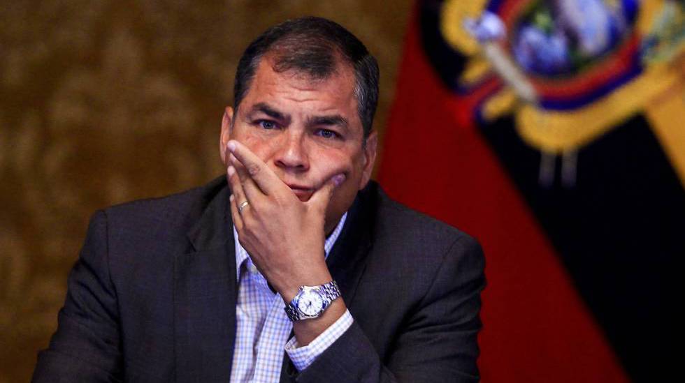 Former Ecuadorian President Rafael Correa.