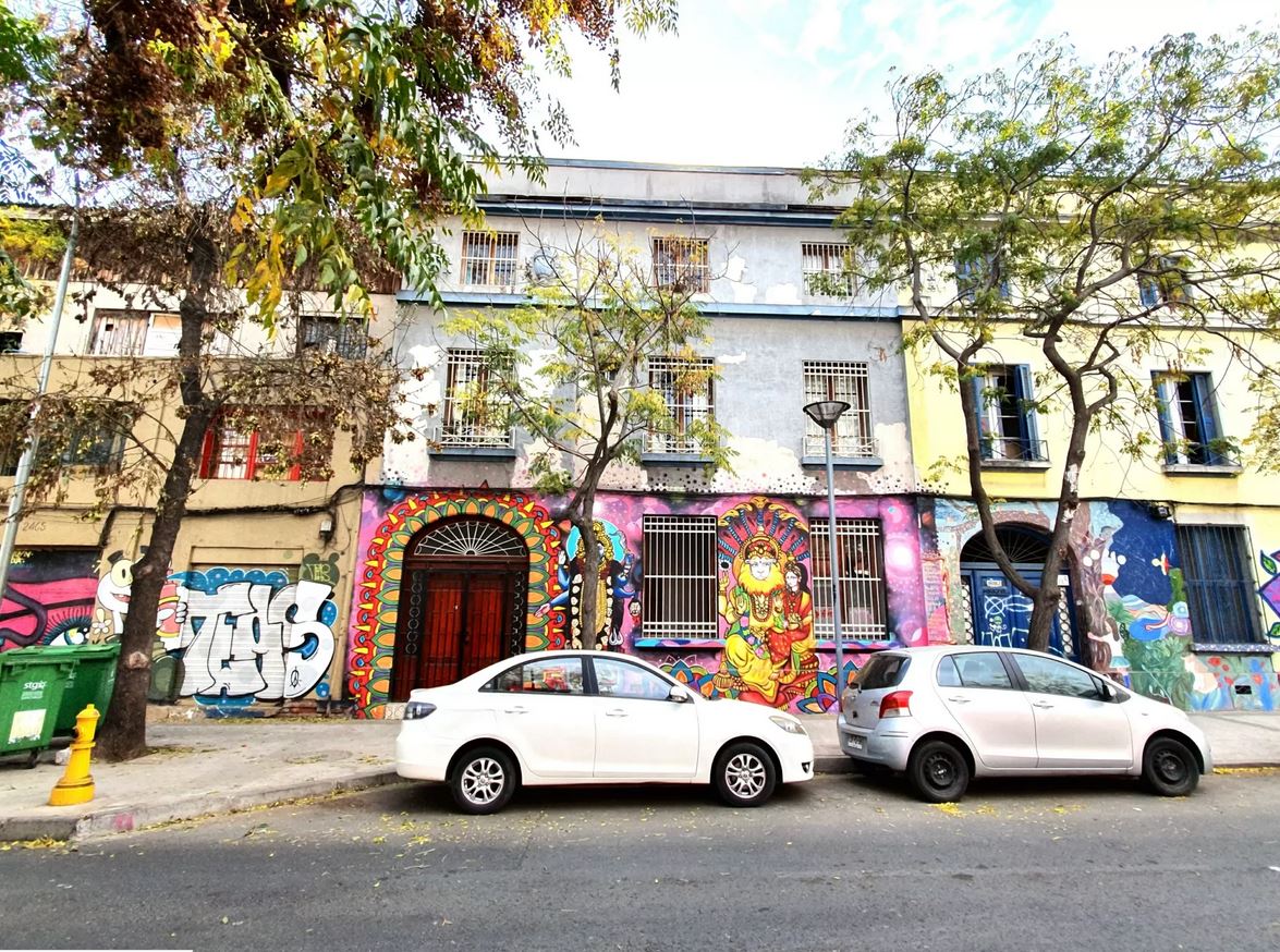 #9 Barrio Yungay in Santiago, Chile.
