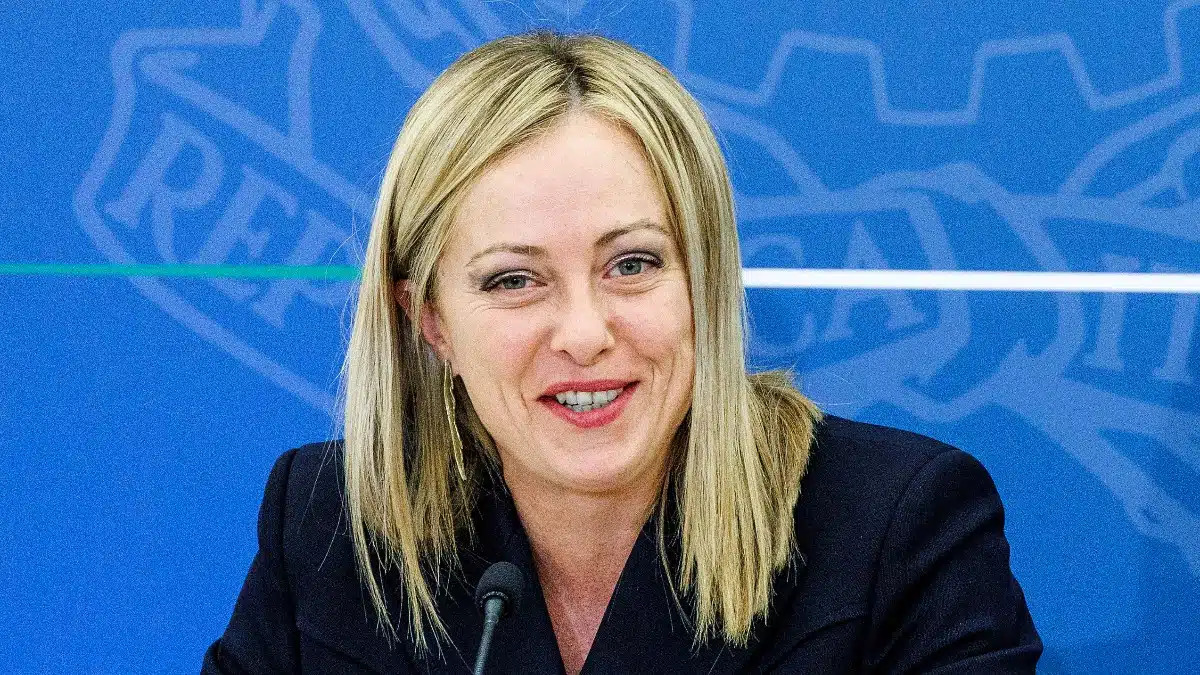 Giorgia Meloni. (Photo internet reproduction)