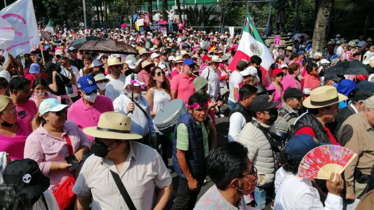 In Mexico, AMLO’s opponents demonstrate against his electoral reforms