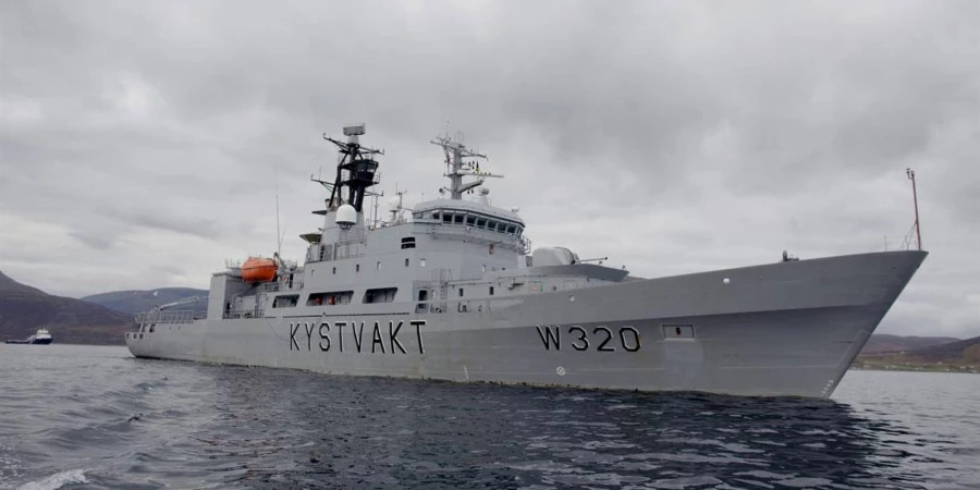 NoCGV Nordkapp ship of Norway. Photo: Royal Norwegian Navy. (Photo internet reproduction)