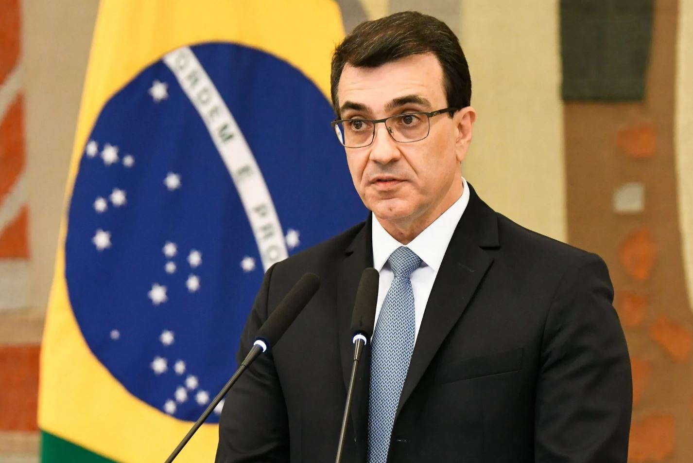 Brazil's Minister of Foreign Affairs, Carlos Alberto Franco França.