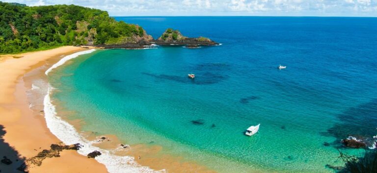 Praia do Sancho, in Noronha, is Brazilians’ favorite beach