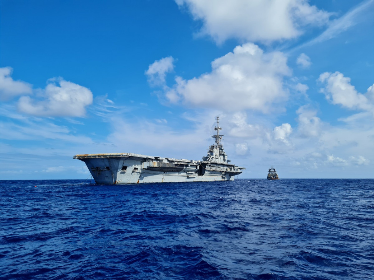 Aircraft carrier São Paulo 2]