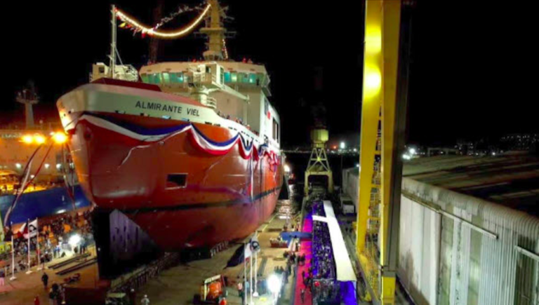 Chile: First icebreaker manufactured in South America