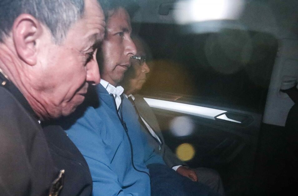  Castillo, transferred by helicopter to the same prison where Fujimori is. (Photo internet reproduction)