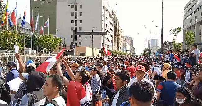 Peru bleeding, protests in Peru have had their first two deaths