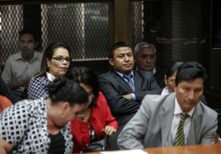 Pérez and Baldetti, former presidential couple of Guatemala, guilty of corruption