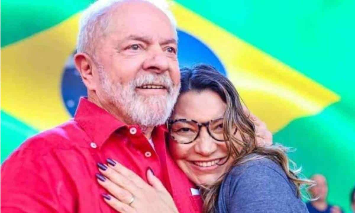 Lula and Janja. (Photo internet reproduction)