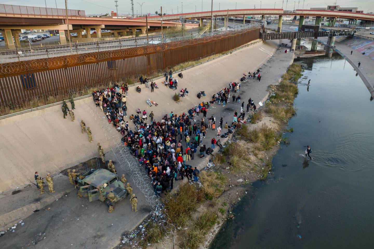 El Paso-Mexico-US-border