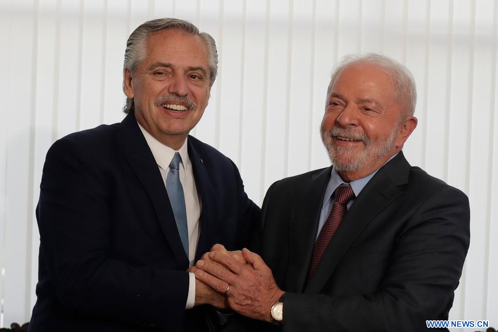 Alberto Fernández and Luiz Lula da Silva. (Photo internet reproduction)