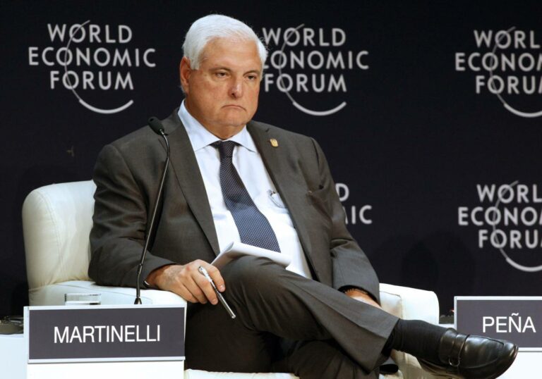 US designates former Panama President Martinelli for “corruption”