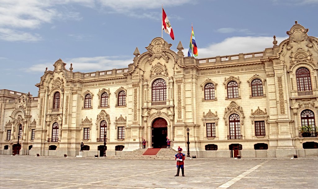 Peru national palace. (Photo Internet reproduction)