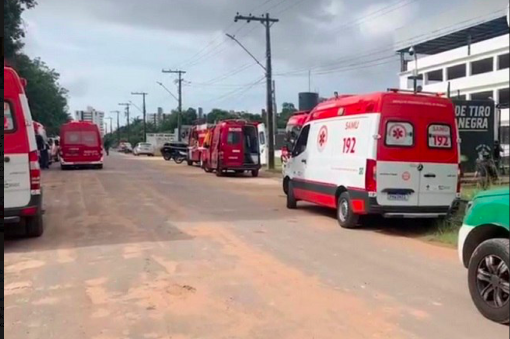 Shooting club explosion Manaus Brazil