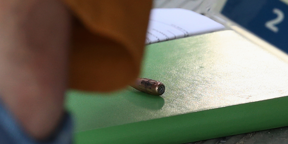stray bullet